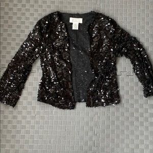 BB Dakota Sequin 3/4 sleeve cardigan jacket